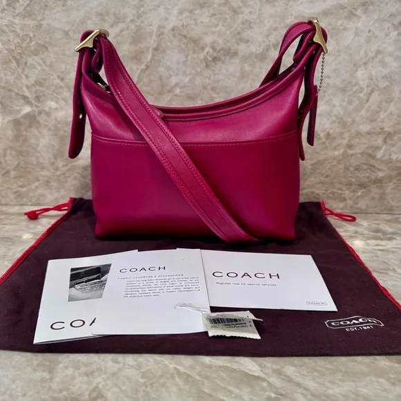 Coach | Bags | Coach Vintage Legacy Crossbody Shoulder Bag In Red